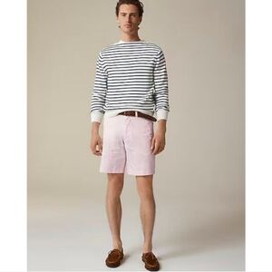 J Crew 9" Portsider Stretch Chino Shorts 34 Pink NWT Mens CH150 J.Crew
